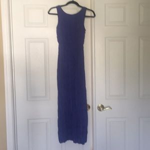 Banana republic pleated maxi dress size petite XS